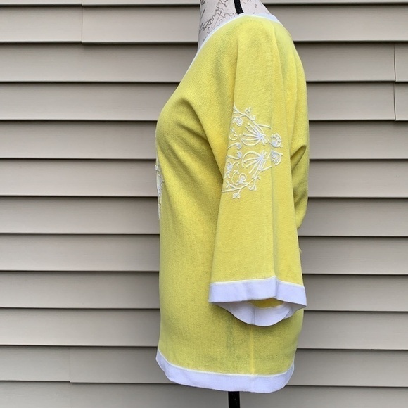 BANANA REPUBLIC Yellow Sweater - Picture 9 of 12